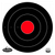 Birchwood Casey 35181 Dirty Bird  Bullseye Tagboard Target 17.25" 100 Per Pkg