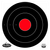 Birchwood Casey 35181 Dirty Bird  Bullseye Tagboard Target 17.25" 100 Per Pkg