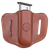 1791 Gunleather MAG11CBRA MAG1.1 Single Mag Holster Classic Brown Leather Belt Slide Compatible w/ Single Stack Ambidextrous
