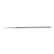PILLAR EXTRA NARROW FILE #2 CUT 8” STEEL