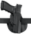 Safariland 5198450411 Open Top Concealment  Belt Laminate Belt Slide/Paddle Fits Sig P320 Right Hand