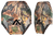 Axil LLC MXPLTSC MX Plate  Polymer Over the Head Sportsman Camo