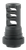 Yankee Hill 5M2QD QD Muzzle Brake Black Steel with 1/2"-28 tpi Threads & 2.50" OAL for 5.56x45mm NATO AR-Platform