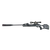 Gamo 611003865554 Swarm Magnum 10X Gen 3 Gas Piston 22 10rd Shot Black Black Steel Barrel Black Receiver Black All Weather Lightweight Thumbhole Stock Scope 3-9x40mm
