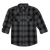 Hornady Gear 32224 Flannel Shirt  XL Gray/Black,  Cotton/Polyester, Relaxed Fit Button Up