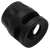 True Precision Inc TPSMICROBL Micro Compensator S-Type Black Nitride 416R Stainless Steel 1/2"x28 Threads 9mm/380 ACP