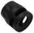 True Precision Inc TPSMICROBL Micro Compensator S-Type Black Nitride 416R Stainless Steel 1/2"x28 Threads 9mm/380 ACP