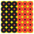 Birchwood Casey 34117 Shoot-N-C Reactive Target Self-Adhesive Paper Circle w/Diamond Center 432 Pasters