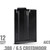 NO BINDER PLATE 12 ROUND STEEL MAGAZINE, BLACK