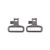 1-1/4'', MIL-SPEC PHOSPHATE SQUARE-CORNERED, SWIVELS ONLY