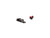 FIBER SIGHT SET GLOCK 10MM/45