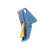 Tyrant CNC TDECHETRIGBLUE/GOLD I.T.T.S Trigger Blue/Gold Fits Springfield Echelon