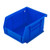 STACKABLE BULLET BIN, SMALL, BLUE