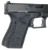 Talon Grips 382R Adhesive Grip  Glock Gen5 19/23/25/32/38/44 w/No Backstrap, Black Textured Rubber