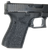 Talon Grips 382R Adhesive Grip  Glock Gen5 19/23/25/32/38/44 w/No Backstrap, Black Textured Rubber