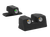 Meprolight USA 101103301 Tru-Dot  Green Tritium White Outline Front Sight-Orange Tritium White Outline Rear Sight Sig Sauer P-Series P226/P320
