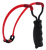 Marksman 3030 Marksman 3030 Traditional Slingshot Red Hyper-Velocity Band Black Molded Handle