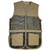 FULL MESH DUAL PAD SHOOTING VEST KHAKI L