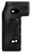 Mdt Sporting Goods Inc 105173BLK Premier Vertical Grip Black Polymer, Removable Side Panels, Fits MDT Chassis