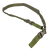 NcStar AARS21PG VISM Sling Green Nylon Strap w/Elastic Shock-Cord 55"-72" OAL Adjustable Bungee