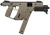 Kriss USA KV10PFD30 Vector SDP Enhanced G2 10mm Auto 33+1 6.50" Black Nitride Threaded Barrel, Flat Dark Earth Picatinny Rail Top & Bottom, MK5M Modular Rail