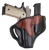 1791 Gunleather BH1M1BLBR BH1M1 Combo OWB 01 Black/Brown Leather Belt Slide Fits 4-5" 1911