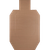 ACTION IDPA-CB-100    CARDBOARD TORSO CUTOUT 100BX