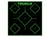 TruGlo TG14A25BB Tru-See 5- Diamond Target Self-Adhesive Heavy Paper Black/Green 12"x12" 25 Pack
