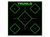 TruGlo TG14A25BB Tru-See 5- Diamond Target Self-Adhesive Heavy Paper Black/Green 12"x12" 25 Pack