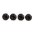 TURBO SCREWS (4) FS BLK OUT