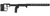 Mdt Sporting Goods Inc 116079BLK ACC Premier Gen2 Chassis Cerakote Black Aluminum Fits Ruger American Rimfire 34.40" OAL