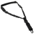 NcStar ADBS1PB Single Point Sling Deluxe Black Nylon 30"-38" Adjustable Bungee
