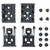 BLACK EQUIPMENT LOCKING SYSTEM KIT