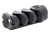 Armaspec ARM191-BLK Muzzle Brake Fireball Black Nitride 1/2"x28 Threads 223/5.56