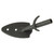 SKULL HOOKER FLUSH WALL MOUNT BLK