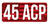 MTM Case-Gard CL45ACP  Ammo Caliber Labels