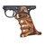 LAMINATED GRIPS FOR RUGER MARK IV 22/45 BROWN