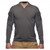 BOSS RUGBY SHIRT LONG SLEEVE WOLF GREY XXL