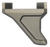 Q LLC ACCQSERTBSSAL Deluxe Q-Sert Barricade Stop Small Silver Anodized Aluminum