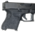 Talon Grips EV03R Adhesive Grip  Textured Black Rubber, Fits Subcompact Glock Gen 5