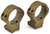Talley HC850735 Scope Mount/Ring Combo  Burnt Bronze Aluminum 34mm Tube X-Bolt High Rings 0 MOA