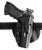 Safariland 6378832411 6378 ALS  OWB Black SafariLaminate Fits Glock 17/22 Compatible w/ Surefire X300 Belt Loop/Paddle Mount Right Hand