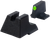 HK 51000934   Iron Sight Green Tritium Black Frame Fits HK VP9/VP40/P30/HK45