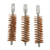 CHAMBER BRUSH, BRONZE, 20 GAUGE, 5/16''-27 THREAD, 3 PACK