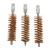 CHAMBER BRUSH, BRONZE, 20 GAUGE, 5/16''-27 THREAD, 3 PACK