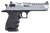 Magnum Research DE44L5BC Desert Eagle L5 44 Rem Mag 5" with Muzzle Brake 8+1 Black Hardcoat Anodized Aluminum Brushed Chrome Carbon Steel Slide Black Hogue Wraparound Rubber Grip
