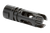 Griffin Armament XHP762FCM Gate-LOK Flash Comp Black Nitride 17-4 Stainless Steel with 5/8"-24 tpi Threads, 2.77" OAL & .863" Diameter for 30 Cal 30SD, M4SD Silencers & QD Blast Shield