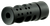 Spikes Tactical SBV1065 R2 Muzzle Brake Black Nitride 416R Stainless Steel with 1/2"-28 tpi Threads for 5.56x45mm NATO