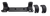 DNZ 11003 Game Reaper Scope Mount/Ring Combo Matte Black 1" Tube H&R Handi-Rifle/Henry Single Shot Rifle, High Rings