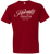 Hornady Gear 31875 Vintage Script  Red Cotton Semi-Fitted 2XL